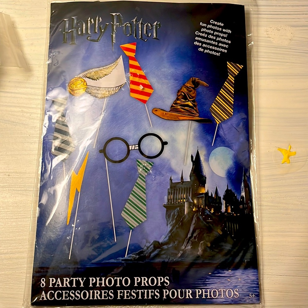 8 Party Photo Props Harry Potter ⚡️